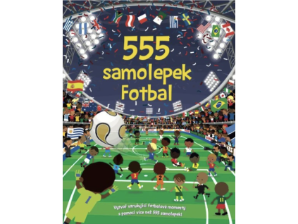 555 samolepek fotbal