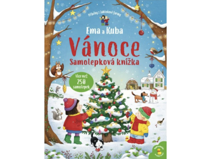 ema a kuba vanoce samolepkova knizka