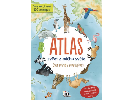 svet zvirat v samolepkach atlas zvirata sveta