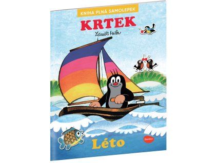 krtek a leto kniha samolepek 25742 43