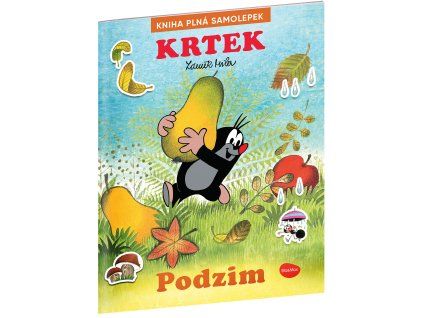 krtek a podzim kniha samolepek 911418 43