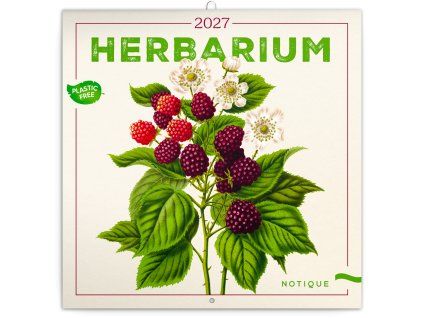 poznamkovy kalendar herbar 2027 plastic free 30 x 30 cm 712847 45
