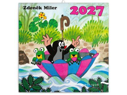 poznamkovy kalendar krtecek 2027 30 x 30 cm 835760 45