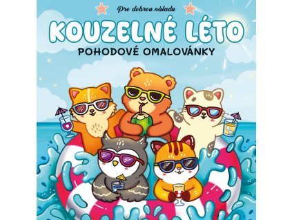 Kouzelné léto Pohodové omalovánky