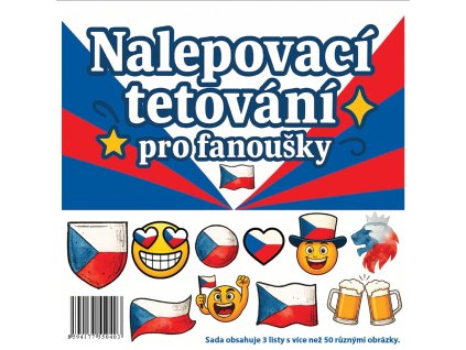 Nalepovací tetování pro fanoušky