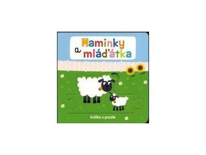 Maminky a mláďátka - Knížka s puzzle