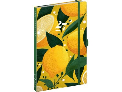 planbook diar citrony 2027 13 x 21 cm