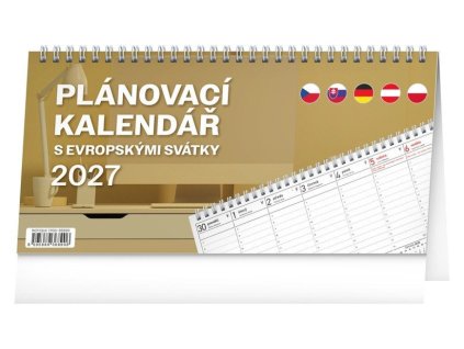 kalendar 2027 stolni planovaci s evropskymi svatky 25 x 12 5... 20260801022120 8595689368906
