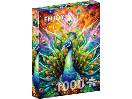 Puzzle Paví majestát 1000 dílků