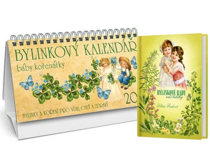 Kalendář 2027 Bylinkový + Bylinkové rady naší babičky - Klára Trnková