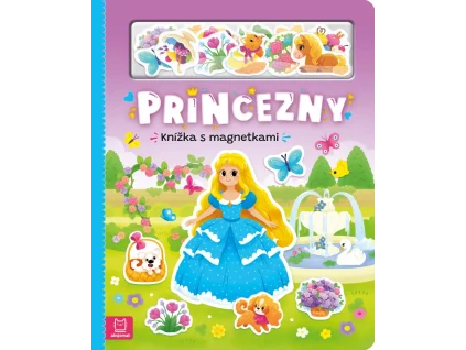 Knížka s magnetkami Princezny