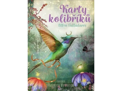 Karty kolibříků - Kniha a 44 karet (lesklé) Ellen Valladares
