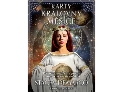 Karty Královny Měsíce - Kniha a 44 karet