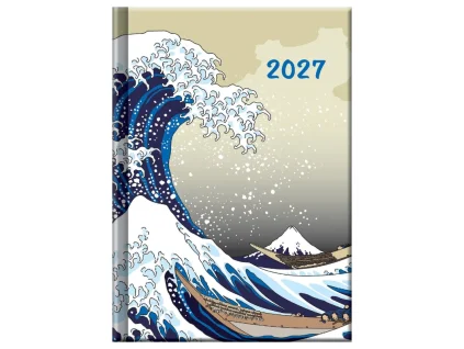 Praktik denní diář 2027 - VLNA (A6)