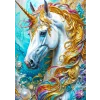 puzzle enjoy 1000 pieces golden unicorn
